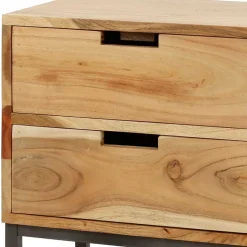 40x60x30 Nachtkommode mit Metallgestell - Babra