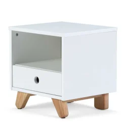 40x40x35 Nachtschrank mit Fach & Schublade - Kinfada