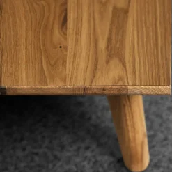 47x33x30 Nachttisch mit Schublade in Weiß - Diesta