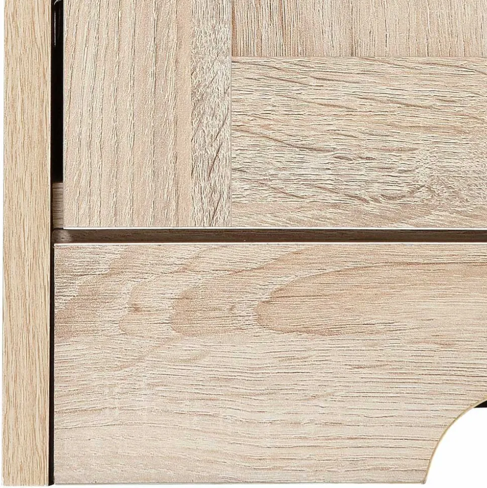 81x116x39 Officeschrank Sekretär in Eiche Dekor - Rienva