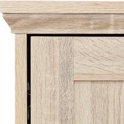 81x116x39 Officeschrank Sekretär in Eiche Dekor - Rienva