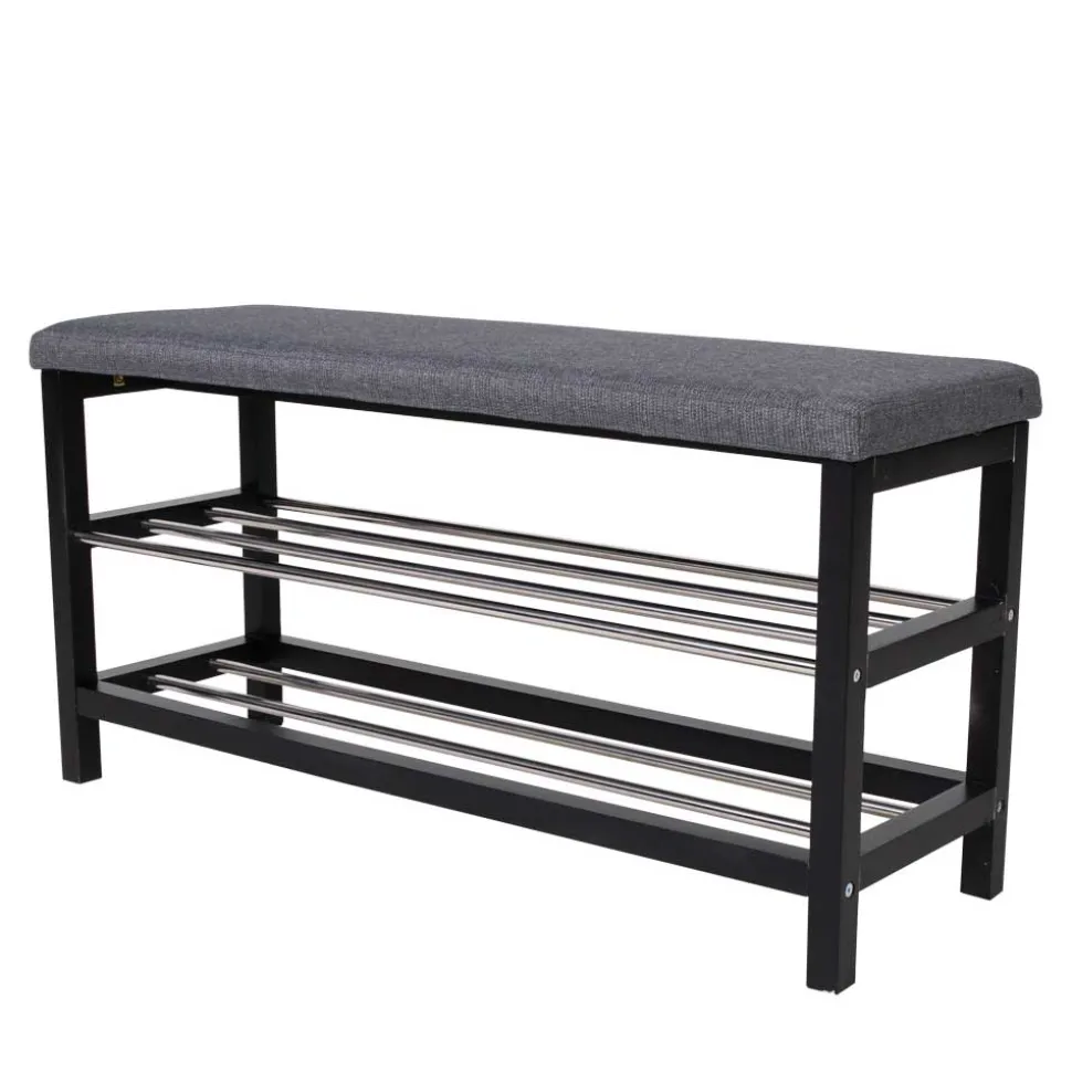 100x50x34 Polsterbank mit 2 Schuhablagen - Reddi