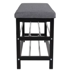 100x50x34 Polsterbank mit 2 Schuhablagen - Reddi