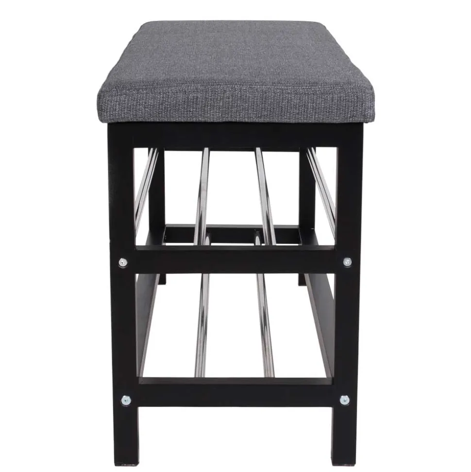 100x50x34 Polsterbank mit 2 Schuhablagen - Reddi