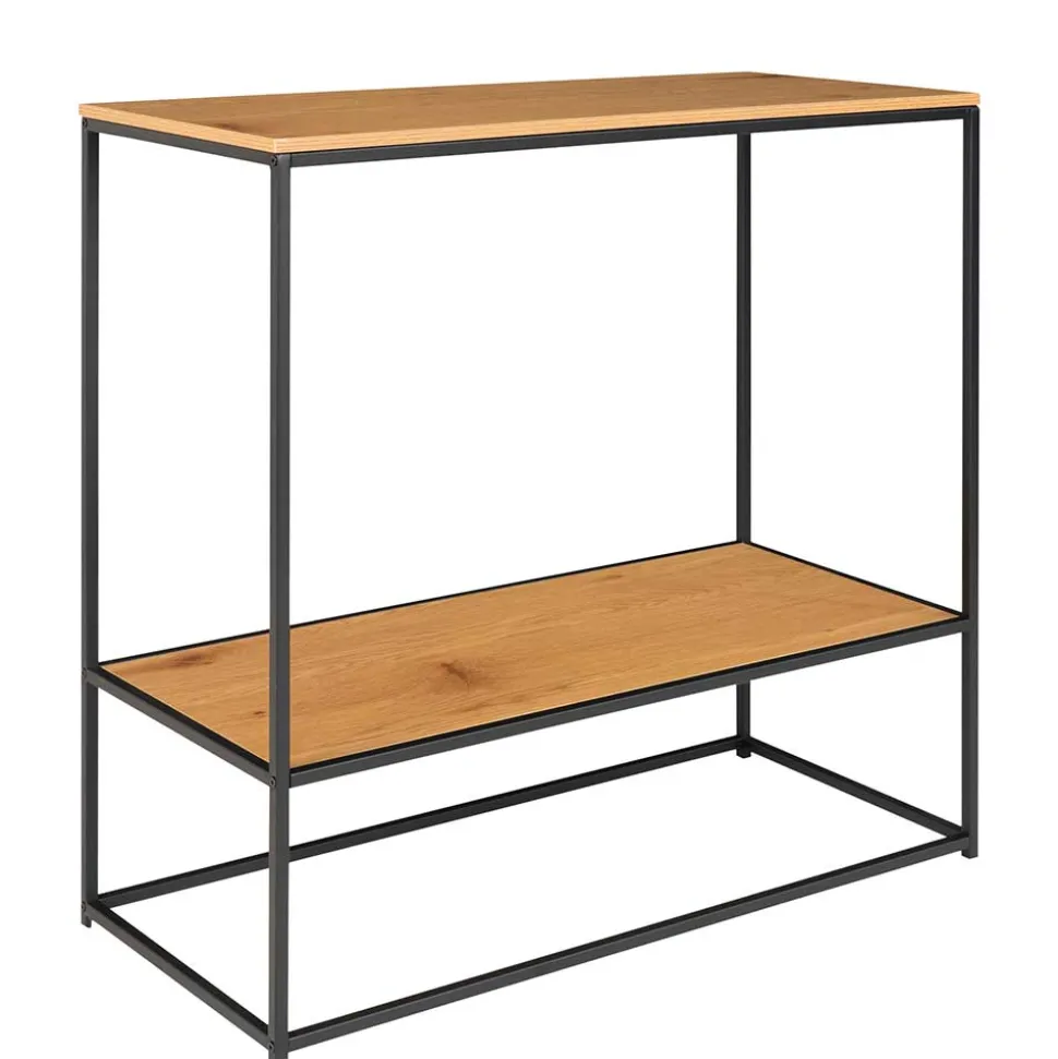 80x80x36 Regal Konsolentisch in Eiche Optik - Genyna