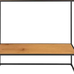 80x80x36 Regal Konsolentisch in Eiche Optik - Genyna