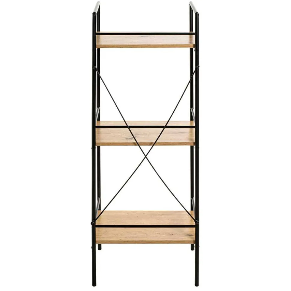 34x96x27 Regal mit drei Böden in Eiche - Cambossa