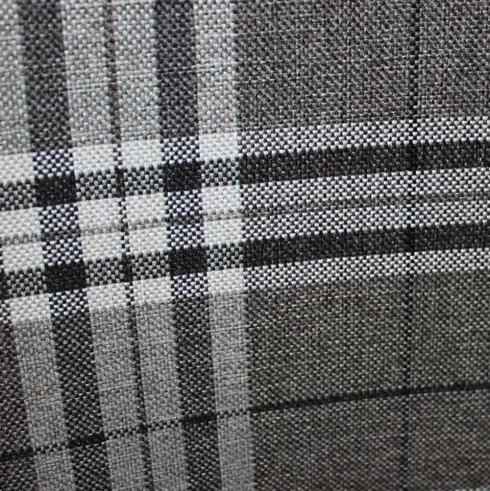 100x90x52 Retro Esszimmerbank in Kariert - Rave