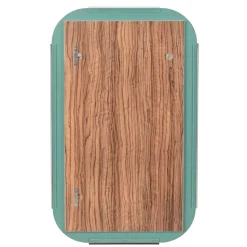 101x61x2 Retro Hängespiegel mit Glasrahmen - Bageria