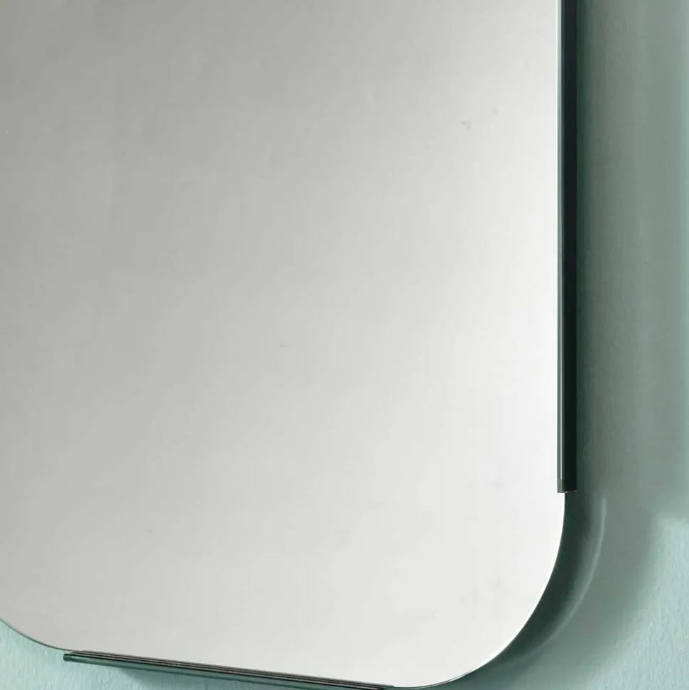 101x61x2 Retro Hängespiegel mit Glasrahmen - Bageria