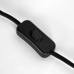 20x60x20 Retro Tischleuchte in Schwarz - Nadelles