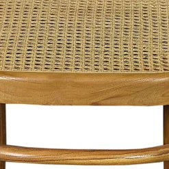 44x93x53 Retrostuhl aus Teakholz - Adne