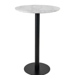 70x105x70 Runder Stehtisch in Marmoroptik - Fredira