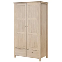100x180x55 Schlafzimmerschrank mit Schubladen & Türen - Restania