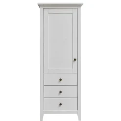 58x150x40 Schrank mit Tür und drei Schubladen - Astinion