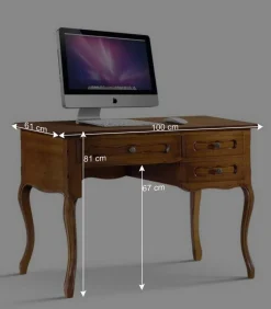 100x81x61 Schreibtisch im Italienischen Stil - Motiz