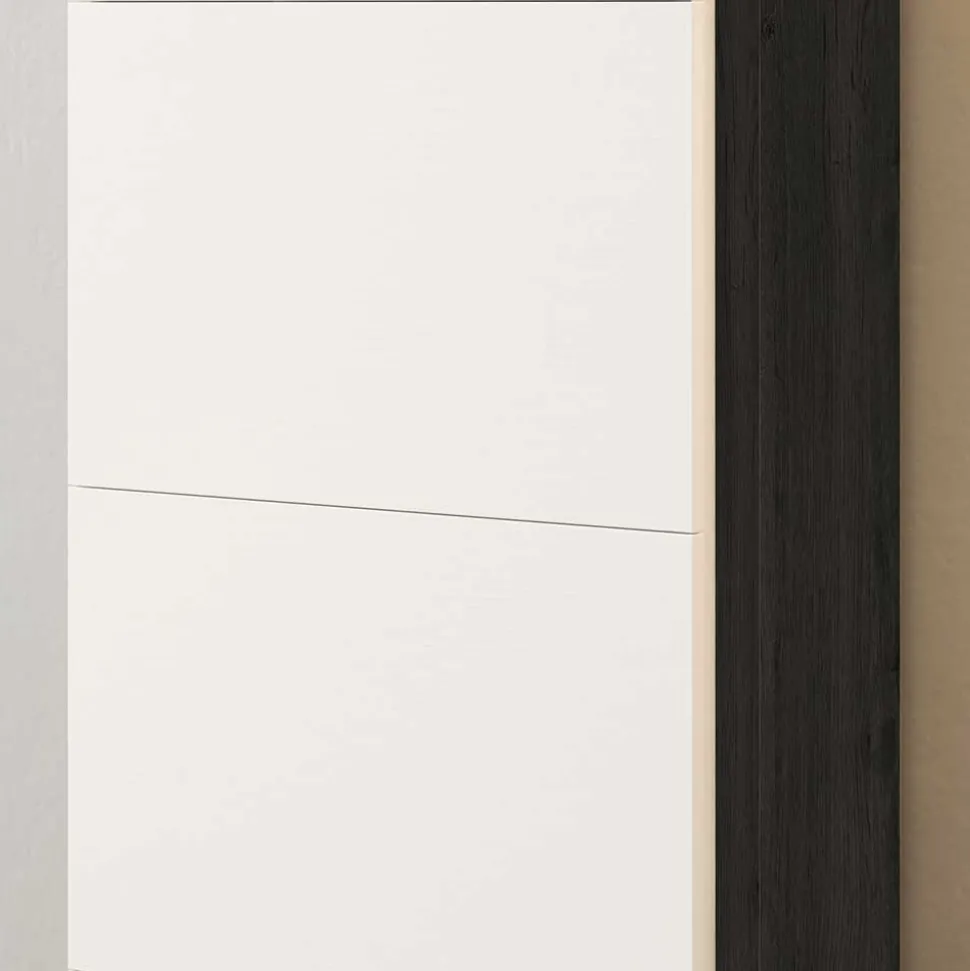 60x154x37 Schuhschrank mit 4 Schuhwalzen - Abapo