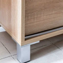 100x108x38 Schuhschrank mit Schiebetüren - Mavricara