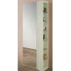 63x180x35 Schuhschrank mit Seitenregal & Spiegeltür - Bizkaia