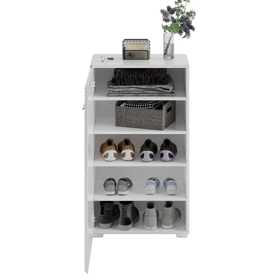 55x96x37 Schuhschrank mit Tür - Sumatra