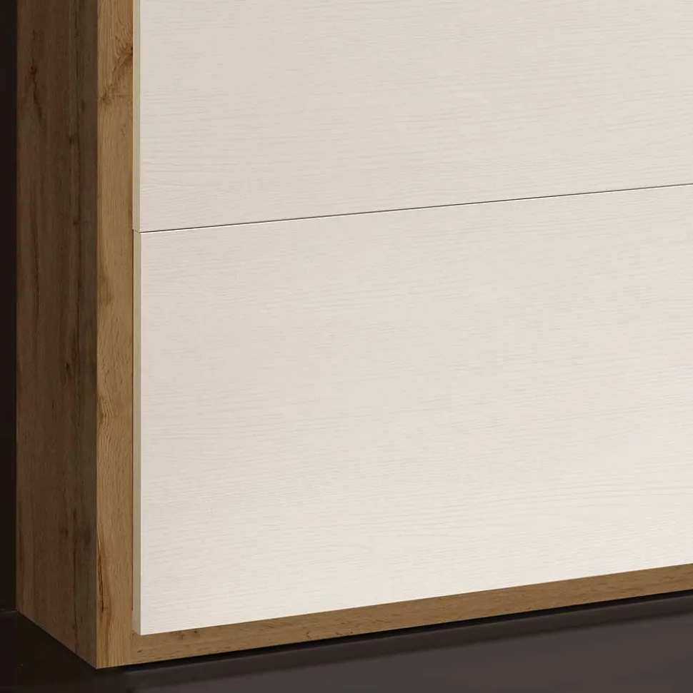 106x83x27 Schuhschrank mit zwei Schuhklappen - Sua