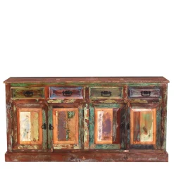 160x80x40 Shabby Chic Sideboard auf Sockel - Jamaica