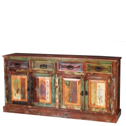 160x80x40 Shabby Chic Sideboard auf Sockel - Jamaica