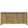 180x86x38 Sideboard in Zinneiche Optik - Traudarian