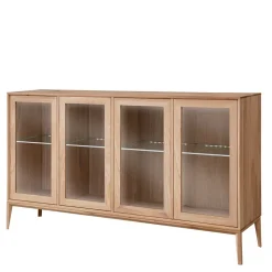 178x82x42 Sideboard mit Glastüren & LED Licht - Lamia
