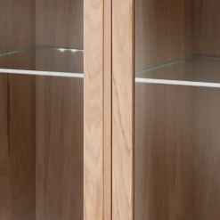 178x82x42 Sideboard mit Glastüren & LED Licht - Lamia