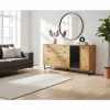 180x86x44 Sideboard mit Metall Bügelgestell - Flacona