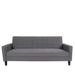 204x81x85 3-Sitzer Schlafsofa in Grau - Industry
