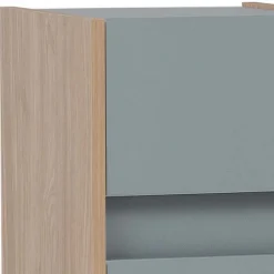 30x90x33 Skandi Bad Unterschrank in Hellblau - Settas