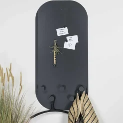 55x115x7 Stahl Wandgarderobe in Oval - Duckey