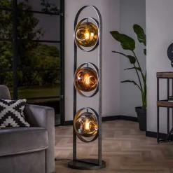 37x160x37 Standleuchte aus Glas mehrfarbig - Tedoria