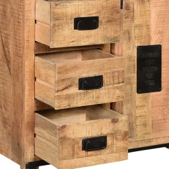 90x180x40 Stauraum Schrank im Industrial Style - Eswan