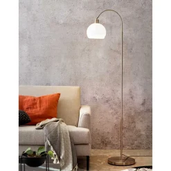 28x153x60 Stehleuchte mit Kunststoff Schirm - Castilian