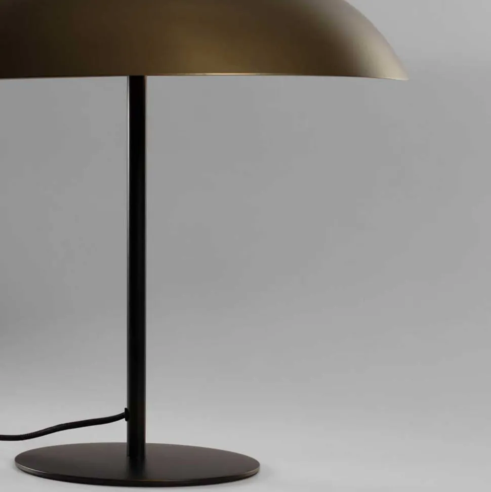 33x34x33 Tischleuchte im Pilz Design in Messing - Jaitur