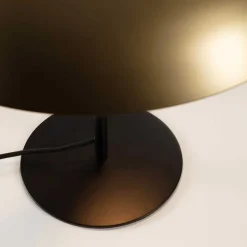 33x34x33 Tischleuchte im Pilz Design in Messing - Jaitur