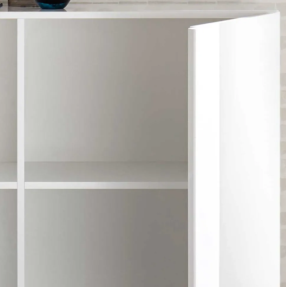 121x90x44 2-türige Kommode auf Sockel - Kerym