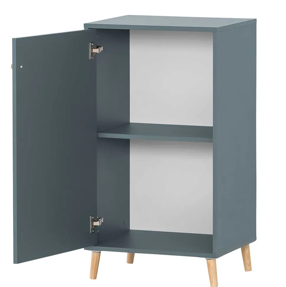 51x93x41 1-türiger Office Schrank in Petrol - Baiamare