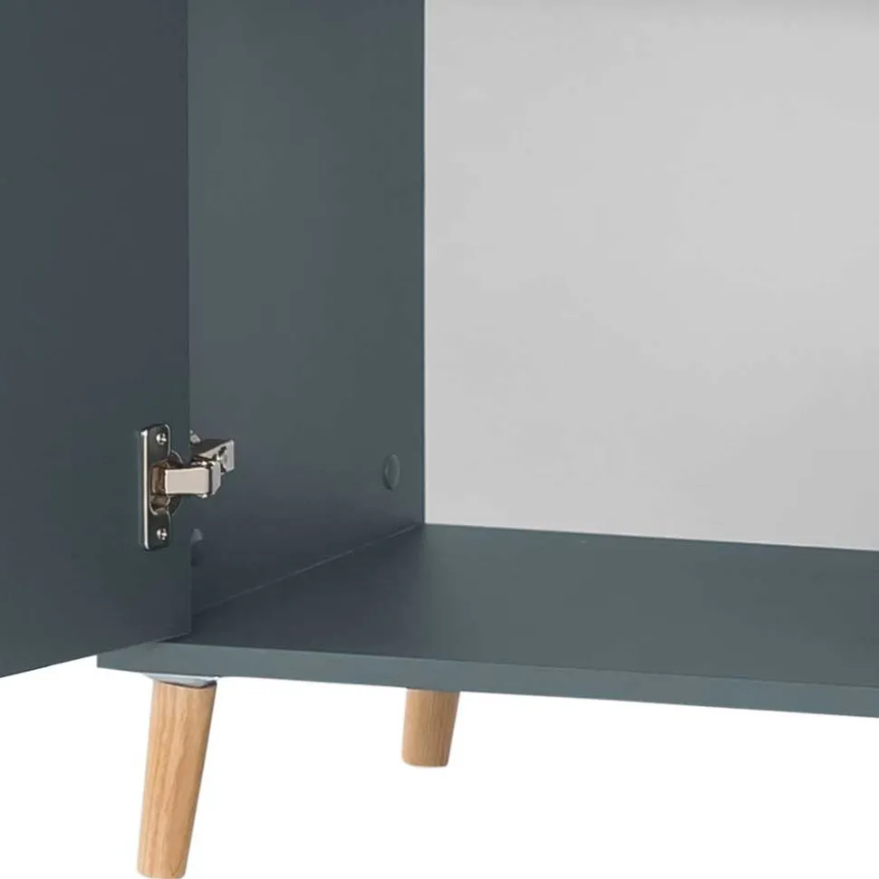 51x93x41 1-türiger Office Schrank in Petrol - Baiamare