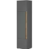 50x200x40 3-türiger Schrank in Anthrazit - Ahilav