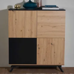 110x125x40 4-türiges Highboard modern - Heraklion