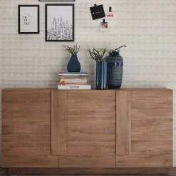 181x90x44 3-türiges Sideboard mit Sockelgestell - Basento