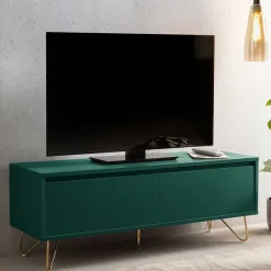 120x45x40 TV Board in Grün lackiert - Ricriava