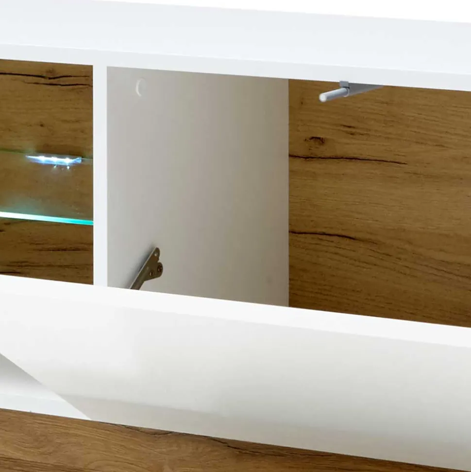 188x46x40 TV Lowboard mit 2 Klappen - Myrda