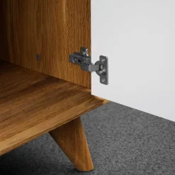 180x48x40 TV Möbel in Wildeiche & Weiß - Diesta