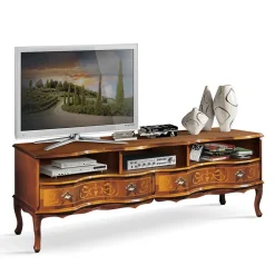 169x60x37 TV Phonotisch mit Barock Design - Motiz