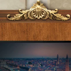 150x130x6 TV Wandpaneel im Itaiienischen Stil - Carlenna